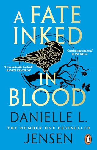 Fantasy novel cover 'A Fate Inked in Blood' by Danielle L Jensen.