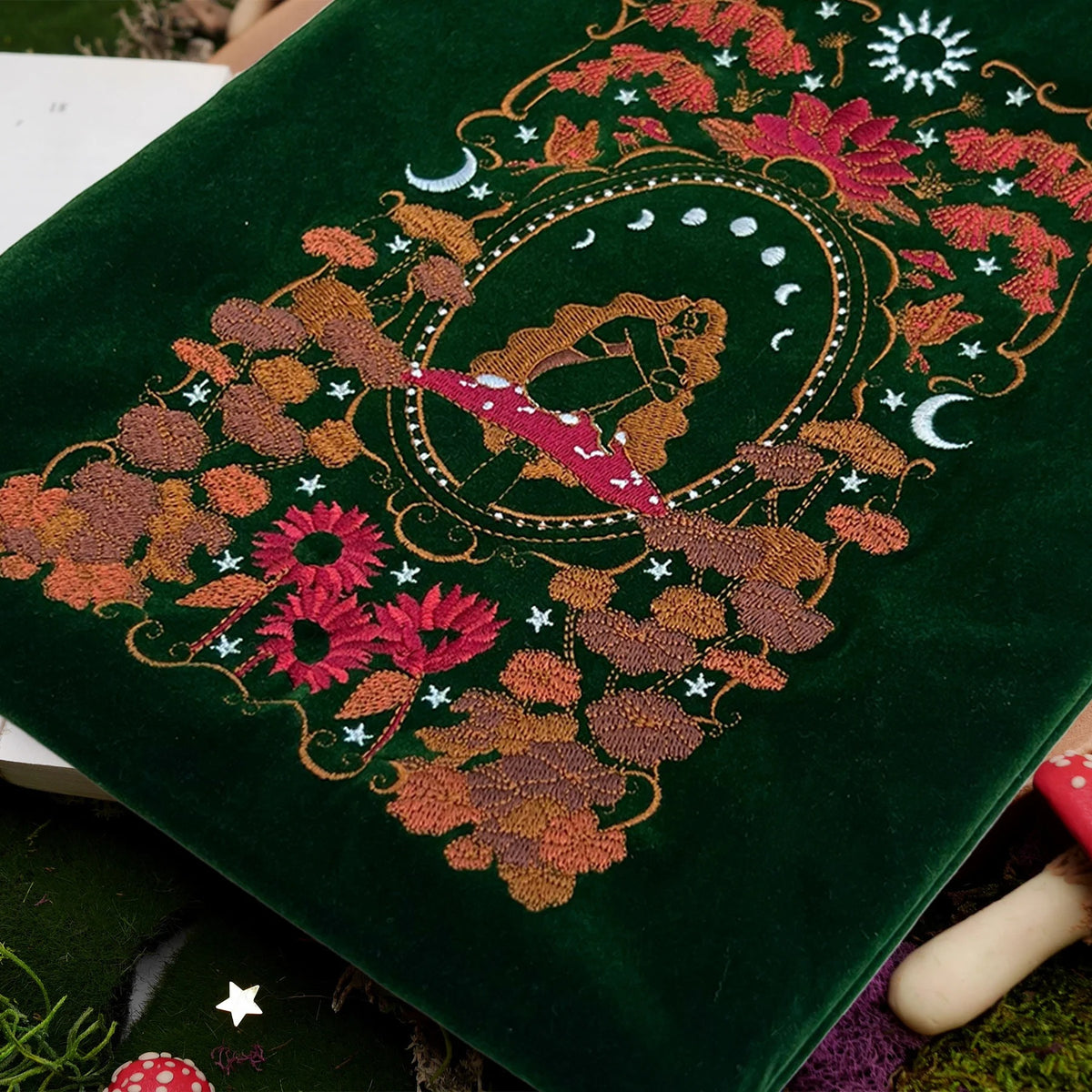 Wonderland Green Book Sleeve