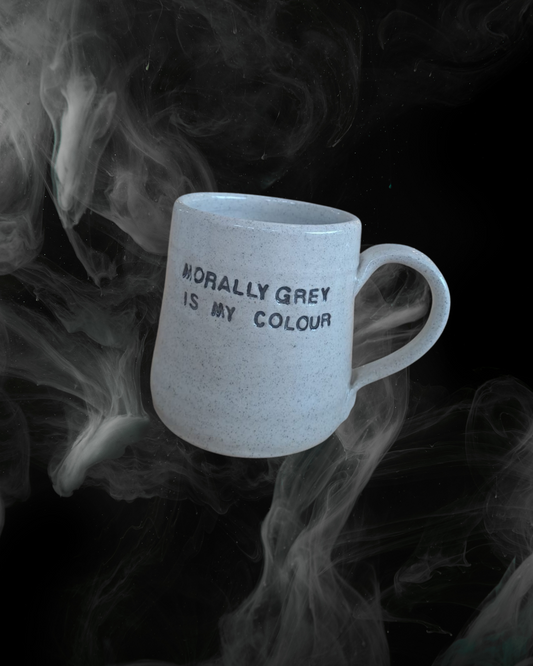Morally Grey Is My Colour Mug