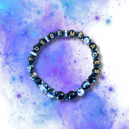 Bookish Bracelet - Let Us Be Menaces