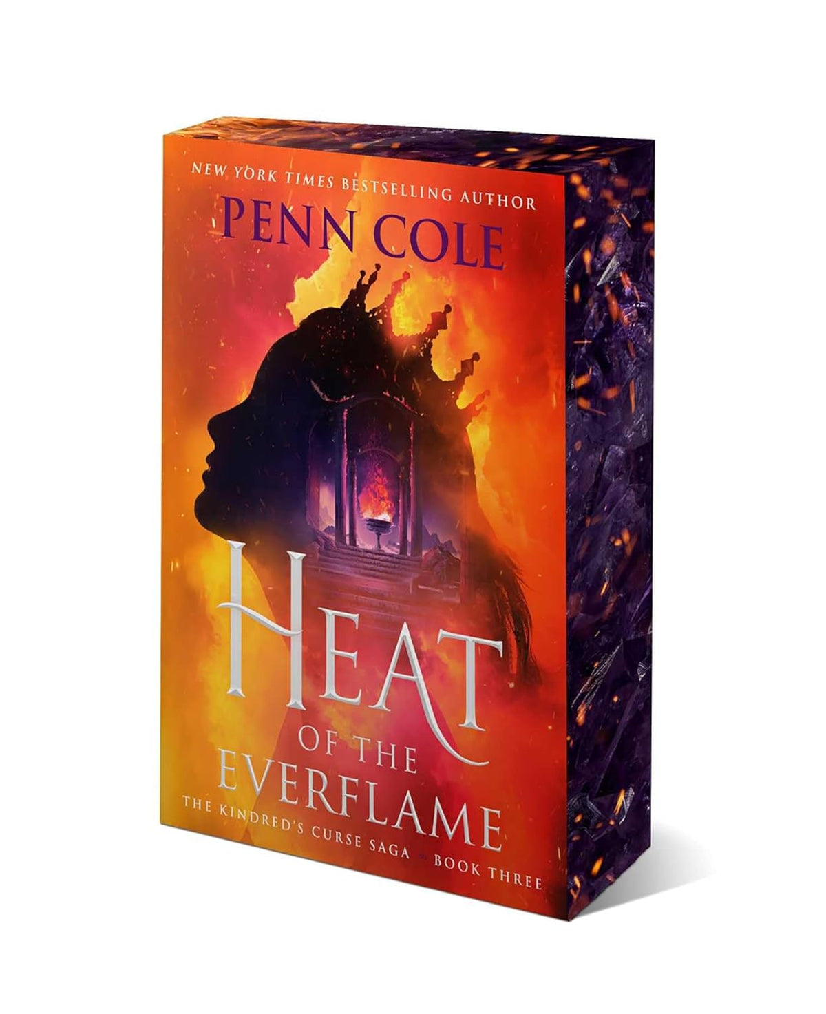 Heat of the Everflame By Penn Cole - The Kindred's Curse Saga Book 3