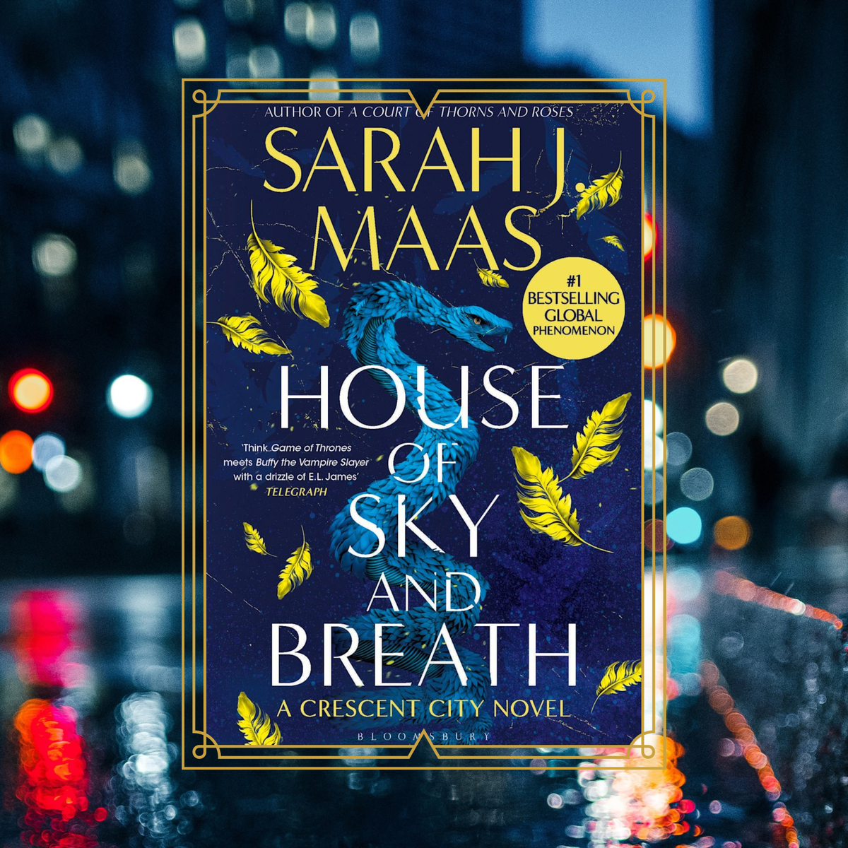 House of Sky and Breath - By Sarah J. Maas - Crescent City Series Book Two