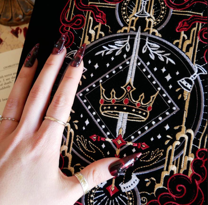 Serpents & Swords Book Sleeve - Black