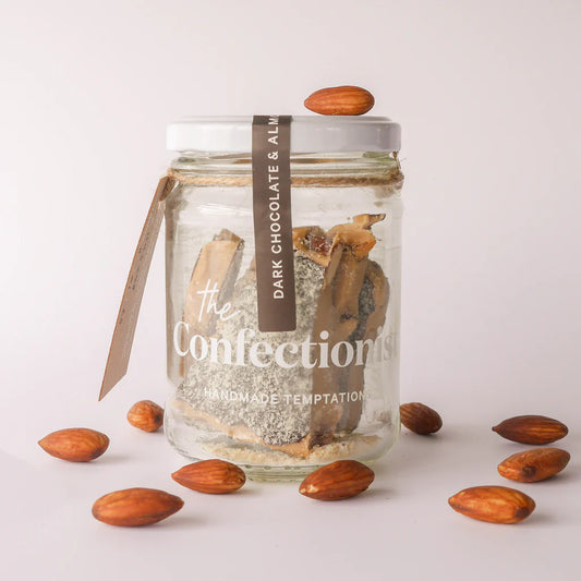 SALE Dark Chocolate & Almond Toffee | 85g Jar