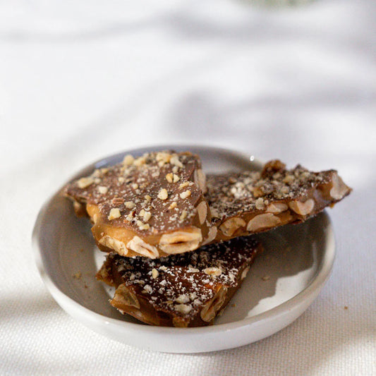 Milk Chocolate & Hazelnut Toffee | 100g Pouch