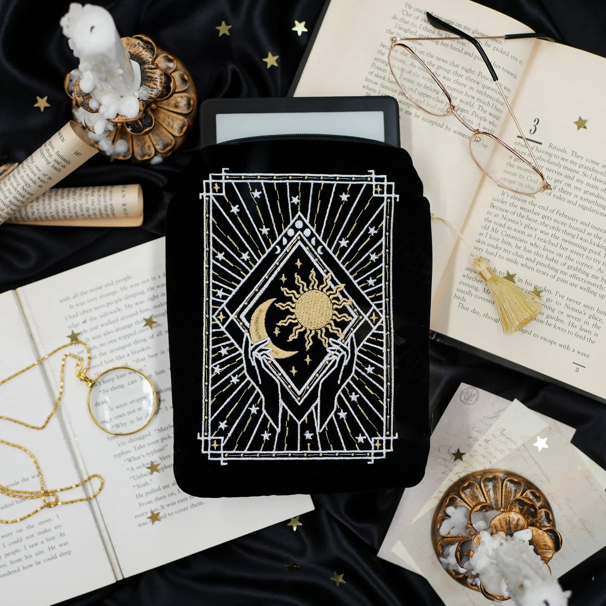 Sun and Moon E-Reader Sleeve
