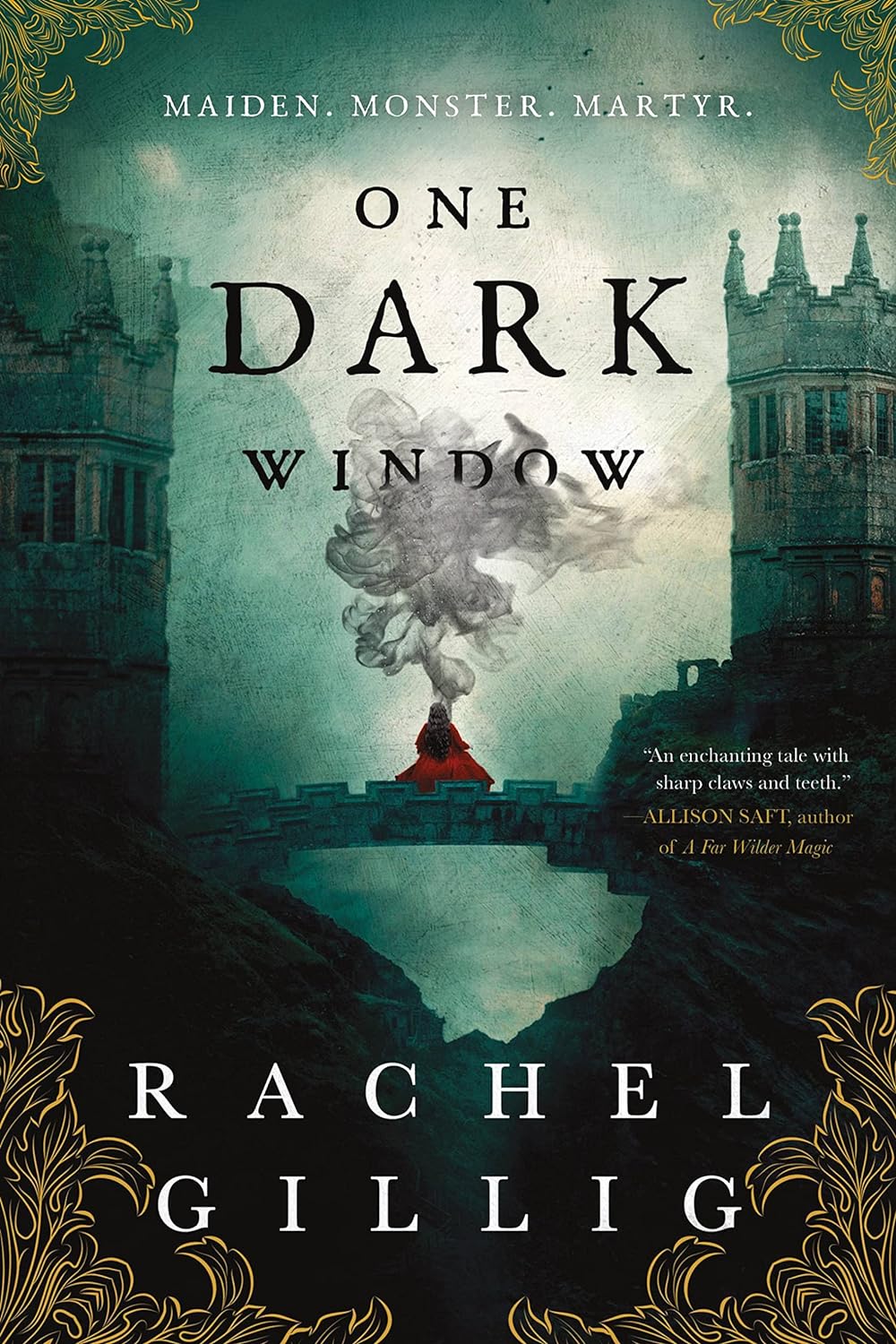 Fantasy novel cover 'One Dark Window' by Rachel Gillig.