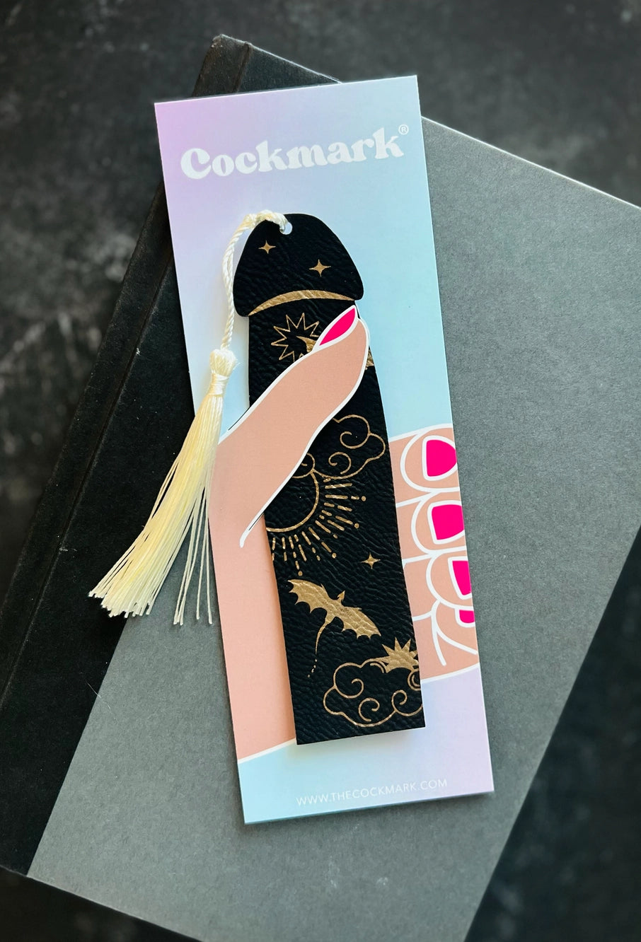 Onyx Cockmark Bookmark