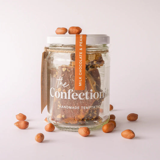 SALE Milk Chocolate & Peanut Toffee | 85g Jar